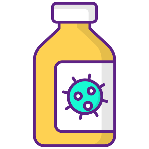 Vaccine free icon Vaccine free icon