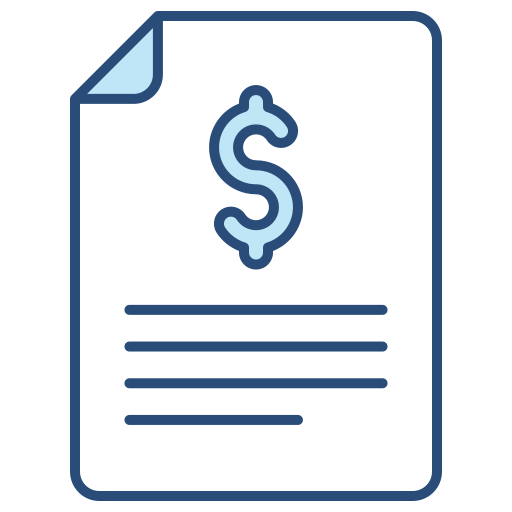 Bill free icon