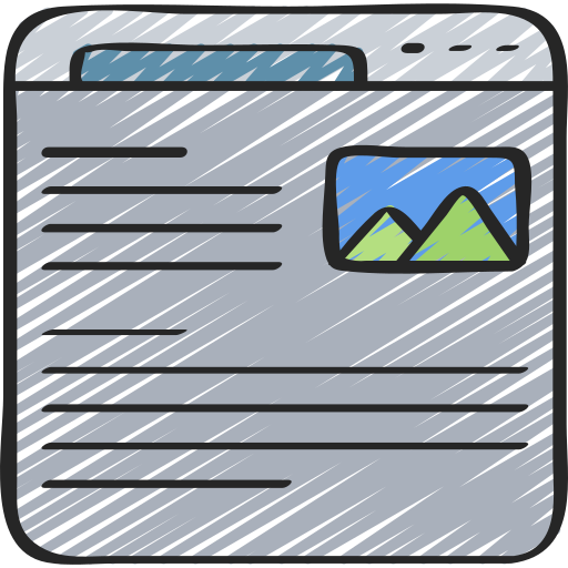 Blogging free icon