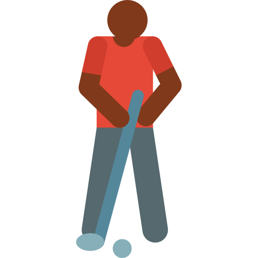 Golfista icono gratis