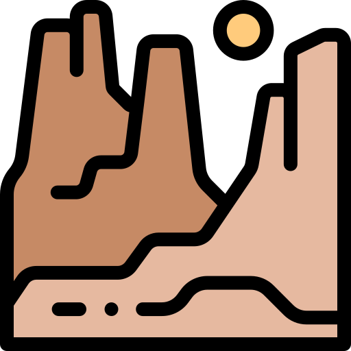 grand canyon Icône gratuit grand canyon Icône gratuit