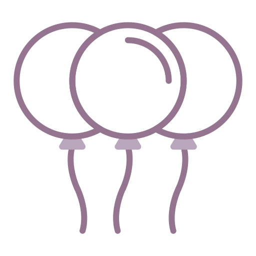Balloons free icon