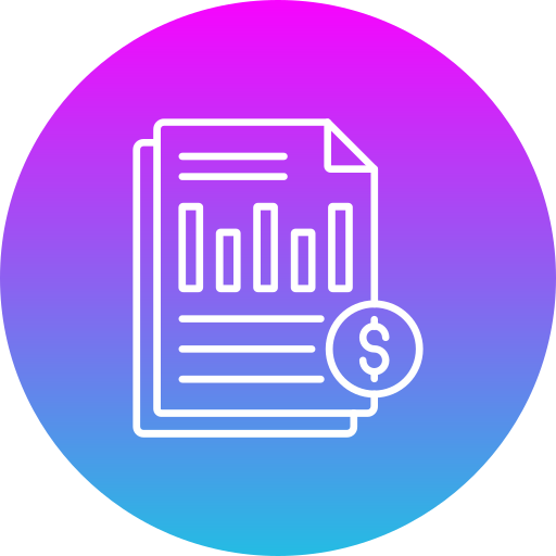 financier Icône gratuit