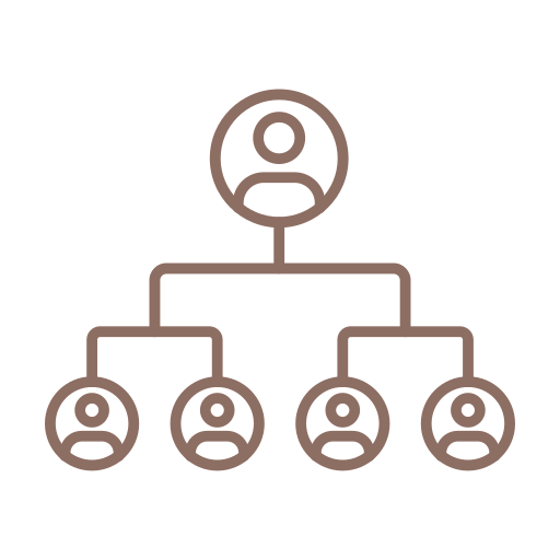 organización icono gratis