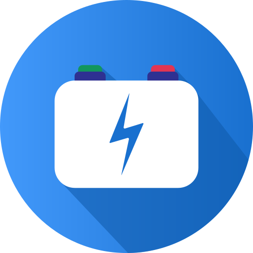 perno de batería icono gratis