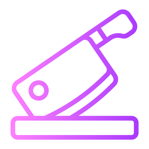 cuchillo de carnicero icono gratis