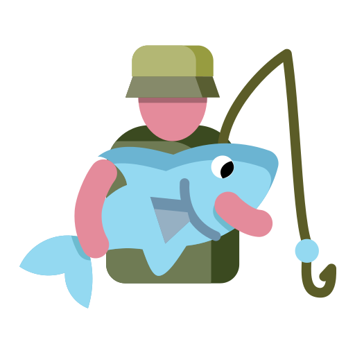 Fisherman free icon
