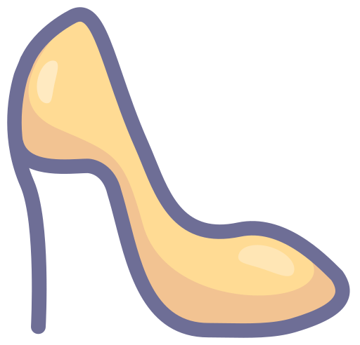 zapatos altos icono gratis