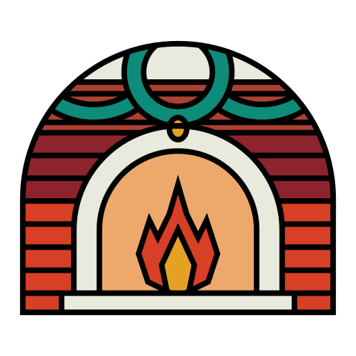 chimenea icono gratis