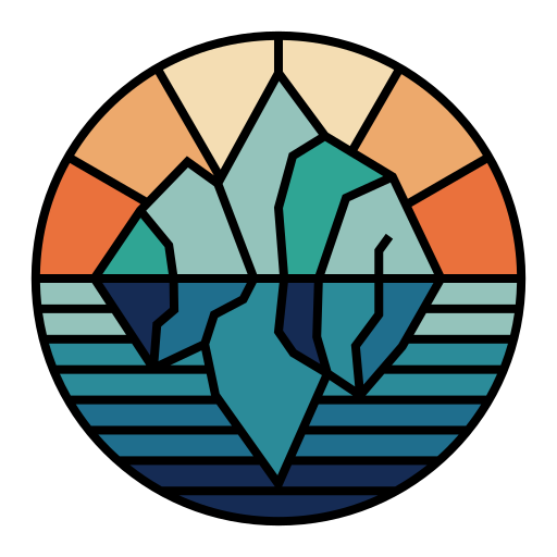 iceberg icono gratis