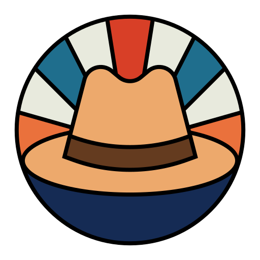 sombrero de fieltro icono gratis