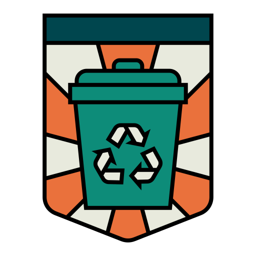 Recycle bin free icon