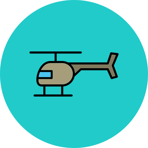 helicóptero icono gratis