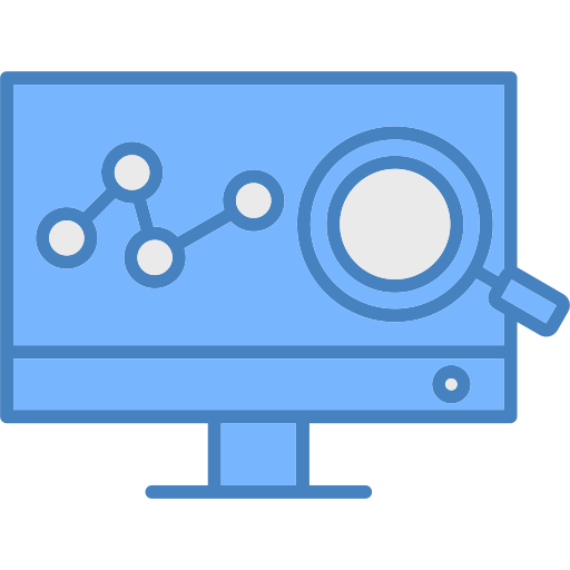 análisis de los datos icono gratis