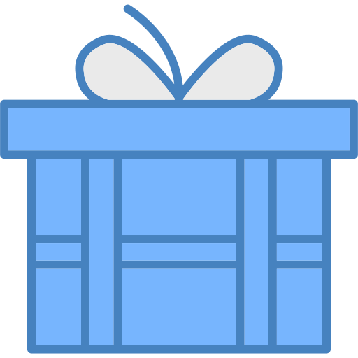 caja de regalo icono gratis