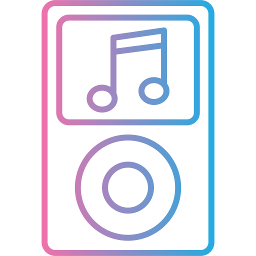 reproductor de música icono gratis