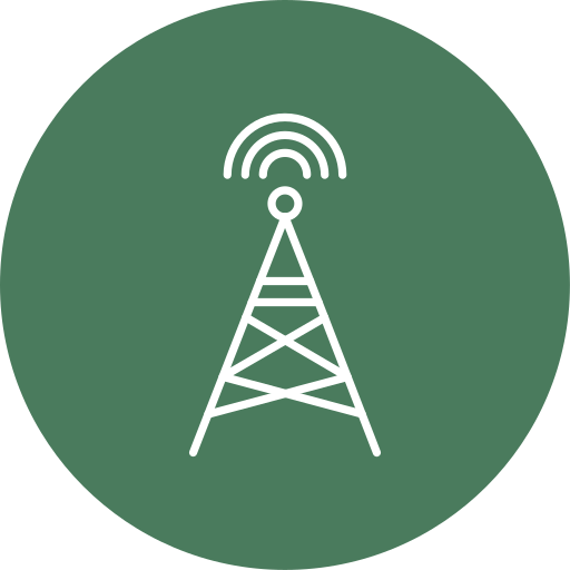 torre de radio icono gratis