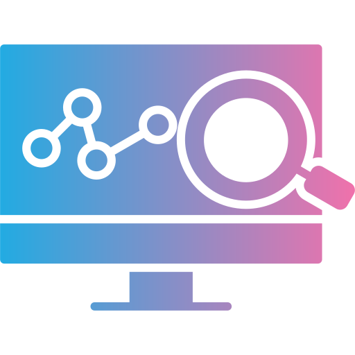 análisis de los datos icono gratis