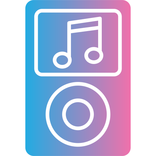 reproductor de música icono gratis