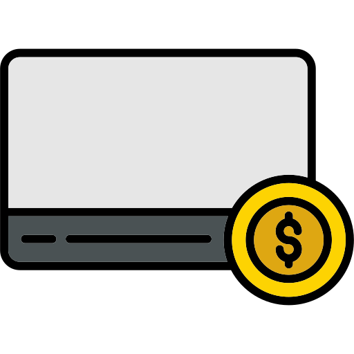 contenido pago icono gratis