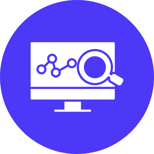 análisis de los datos icono gratis