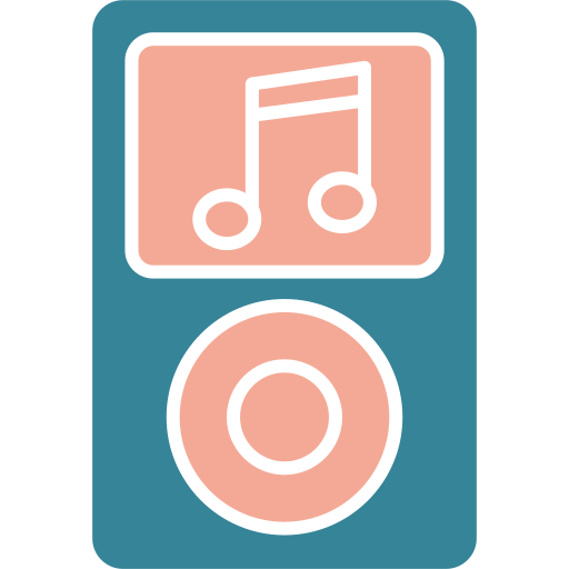 reproductor de música icono gratis