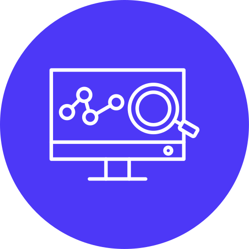 análisis de los datos icono gratis