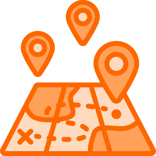 mapa icono gratis