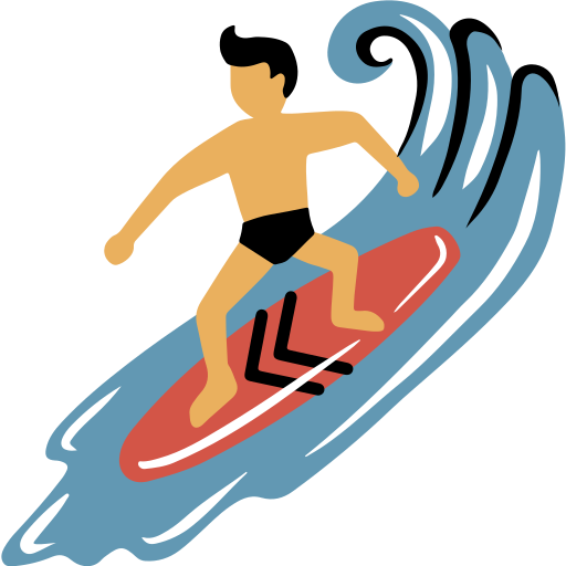 surfant Icône gratuit surfant Icône gratuit