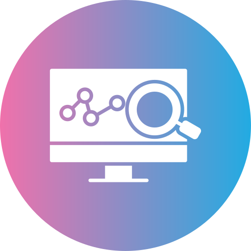 análisis de los datos icono gratis