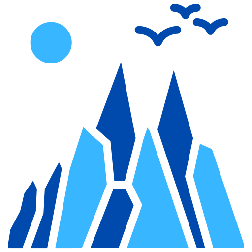 montagne Icône gratuit montagne Icône gratuit