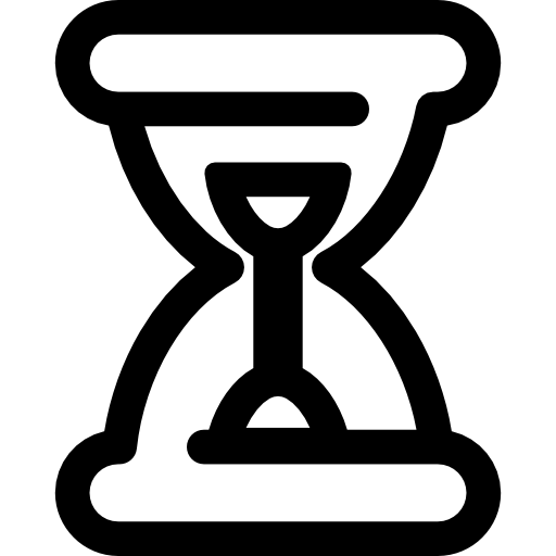 reloj de arena icono gratis