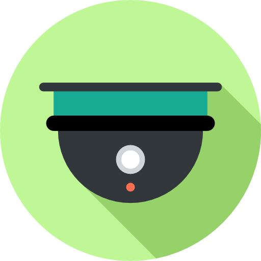 circuito cerrado de televisión icono gratis