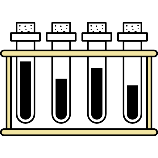 tubos de ensayo icono gratis