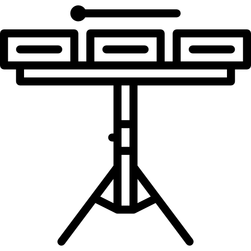 instrumento de percusión icono gratis