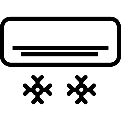 aire acondicionado icono gratis