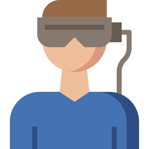 Gafas de realidad virtual icono gratis