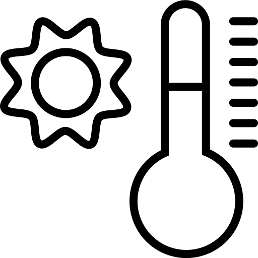 Temperature free icon