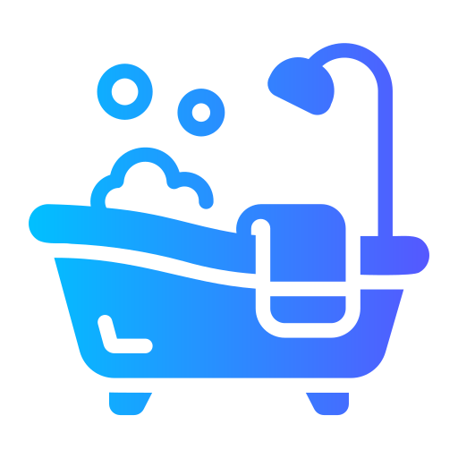 baignoire Icône gratuit baignoire Icône gratuit
