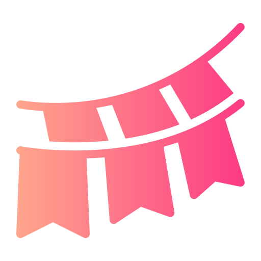 guirnalda icono gratis