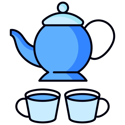 juego de té icono gratis