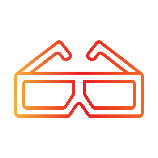 3d movie glasses free icon 3d movie glasses free icon