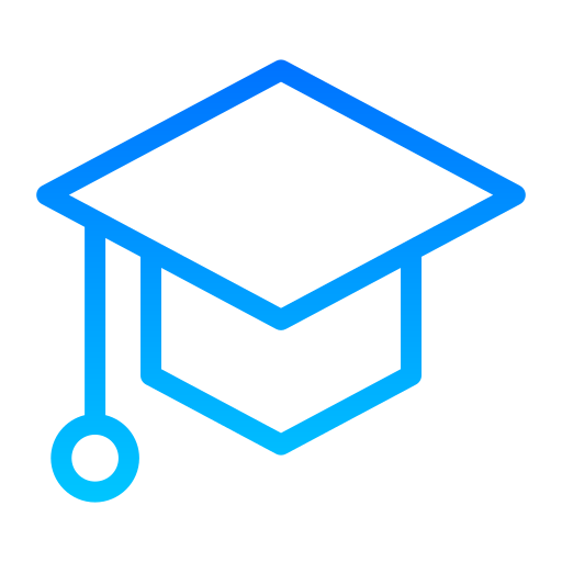 sombrero de graduacion icono gratis