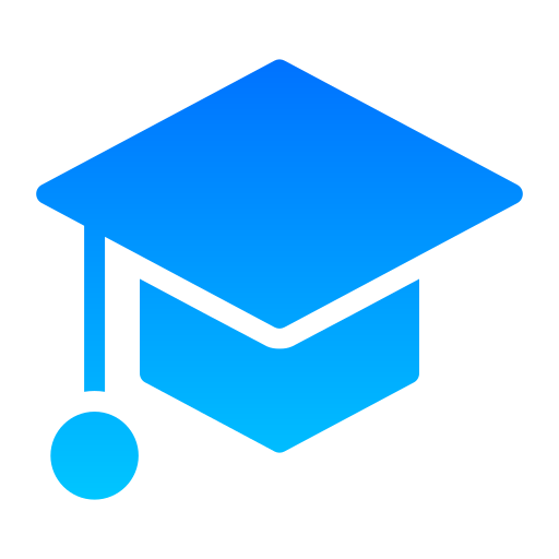 sombrero de graduacion icono gratis