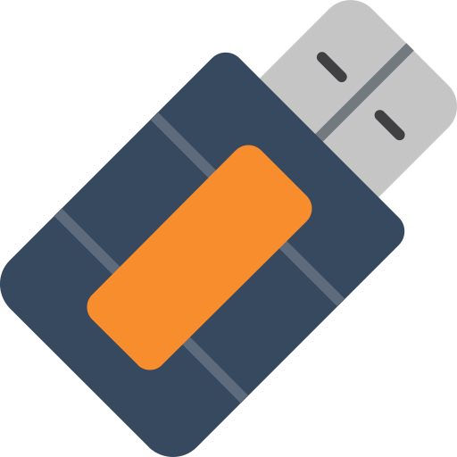 unidad usb icono gratis