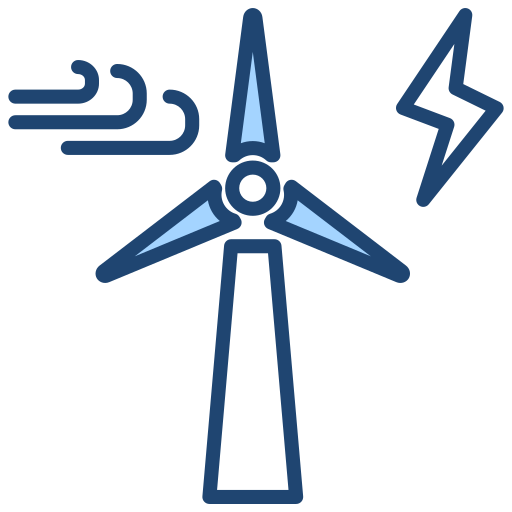 energia eólica grátis ícone