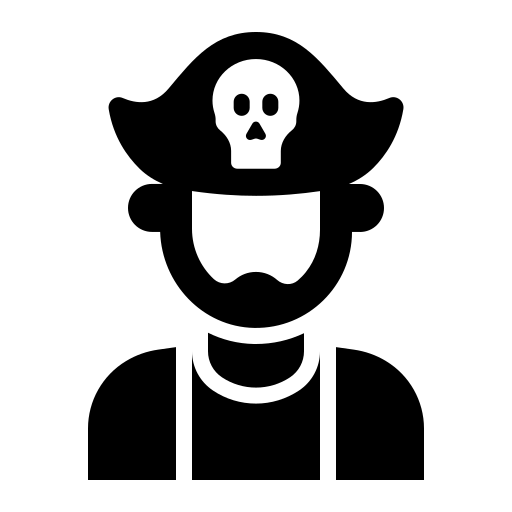 Pirate free icon