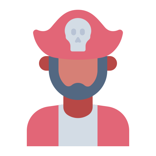 Pirate free icon