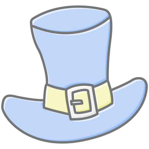 sombrero de duende icono gratis