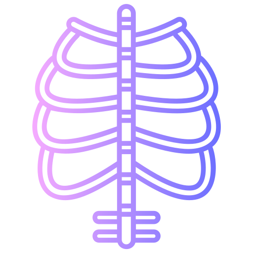 anatomía de los huesos icono gratis